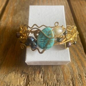 Artisan Gold Bracelet